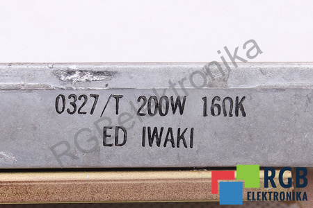 0327/T IWAKI 16OHM, 0.2KW RESISTENCIA DE FRENADO