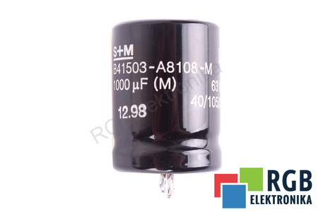 CONDENSADOR B41503-A8108-M S+M 1000UF, 63V