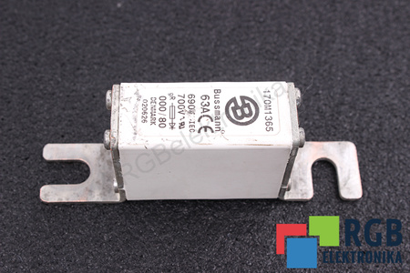 FUSIBLE 170M1365 BUSSMANN GR 63A, 690V, 700V