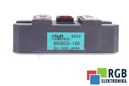 RECTIFICADOR EN PUENTE DE POTENCIA 6RI50G-160 FUJI ELECTRIC 50A, 1600V