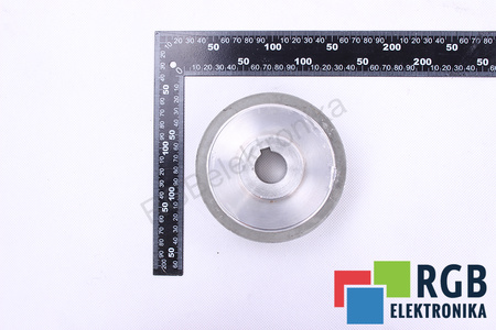 POLEA DENTADA 116X113 CORREA 33MM EJE 25MM CHAVETERO 8X3MM Z=44