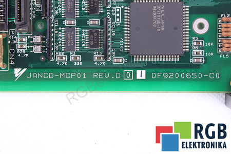 JANCD-MCP01 YASKAWA REV.D01 DF9200650-C0