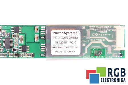 INVERSOR PS-DA0289-285(S) POWER SYSTEM