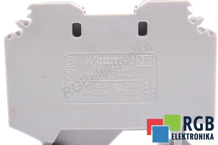 AWG18-6 WAGO 16MM2 DIN