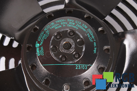 A2D250-AE22-06 EMB-PAPST 400V, 0.1A VENTILADOR