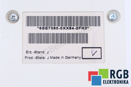 6SE7090-0XX84-2FK0 SIEMENS SIMOVERT CONTROL Y PANEL DE CONTROL