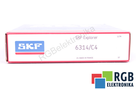 6314/C4 SKF 9500OBR/MIN, 6300OBR/MIN, 70X150X35 111KN, 68KN RODAMIENTO