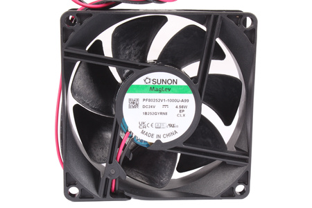 PF80252V1-1000U-A99 SUNON 80X80X25MM, 24V VENTILADOR