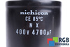 CONDENSADOR 400V 4700UF NICHICON