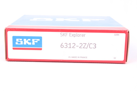 6312-2Z/C3 SKF 60X130X31 11000OBR/MIN, 5600OBR/MIN, 85.2KN, 52KN RODAMIENTO