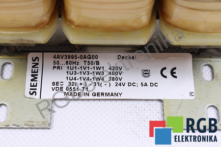 4AV3995-0AG00 SIEMENS TRANSFORMADOR