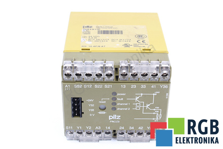 PNOZ8 PILZ 474760 RELEVO DE SEGURIDAD