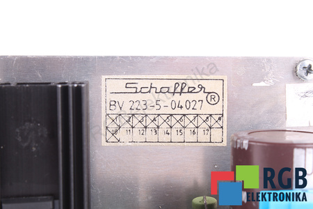 BV223-5-04027 SCHAFFNER PARA PIEZAS