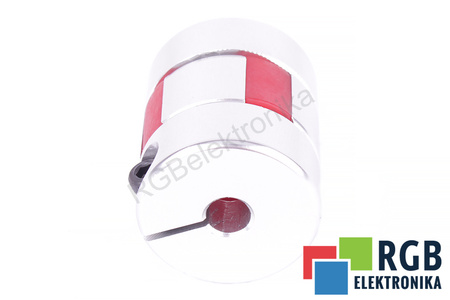 YH10-25-6-10-30 D=25MM D1/ D2=6/10MM L=30MM ALUMINIUM ACOPLAMIENTO DE MORDAZA FLEXIBLE