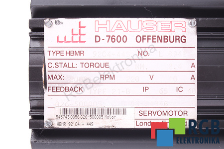 HBMR92C4-44S HAUSER ESTATOR