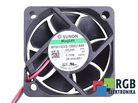 MF50152V2-1000U-A99 SUNON 50X50X15MM 0.72W 24V VENTILADOR