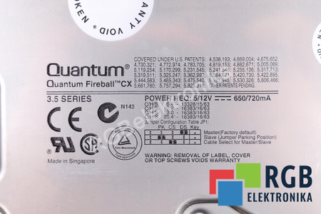CX64A013 QUANTUM FIREBALL