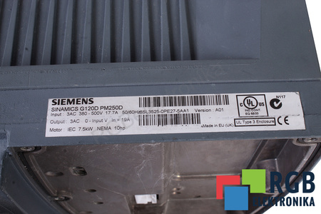 6SL3525-0PE27-5AA1 SIEMENS SINAMICS G120D SOPORTES DAÑADOS