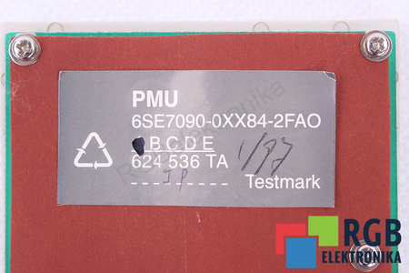 6SE7090-0XX84-2FA0 SIEMENS SIMOVERT CONTROL Y PANEL DE CONTROL