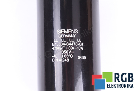 CONDENSADOR B43584-S4478-Q1_1 SIEMENS 4700UF, 350V
