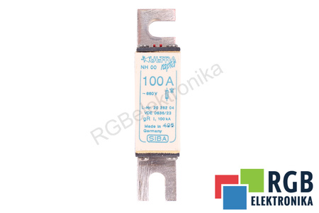 FUSIBLE 2028204 SIBA ULTRA RAPID NH000 660V, 100A