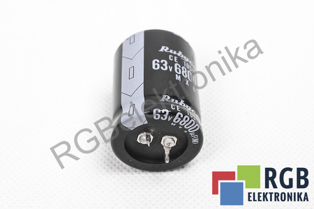 CONDENSADOR MXC RUBYCON 6800UF, 63VDC