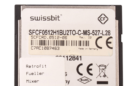 5CFCRD.0512-06 SWISSBIT SFCF0512H1BU2TO-C-MS-527-L28