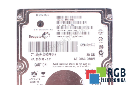 ST93912A SEAGATE 30GB, ATA, 2.5", HDD