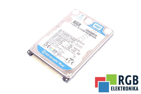 WD800BEVE-00A0HT0 WESTERN DIGITAL WD800BEVE SCORPIO BLUE 80GB