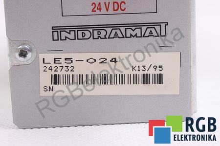 LE5-024 INDRAMAT 242732 24VDC VENTILADOR