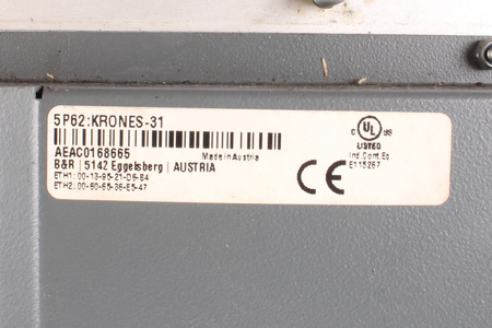 5PC720.1505-K22 B&R AUTOMATION 5P62:KRONES-31