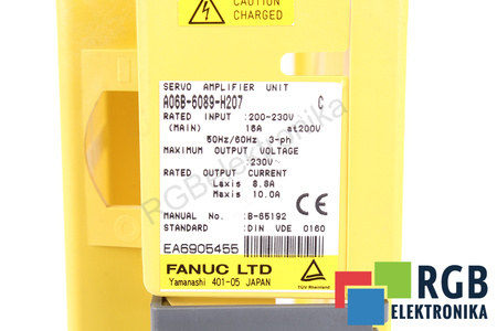 A06B-6089-H207 FANUC CAJA