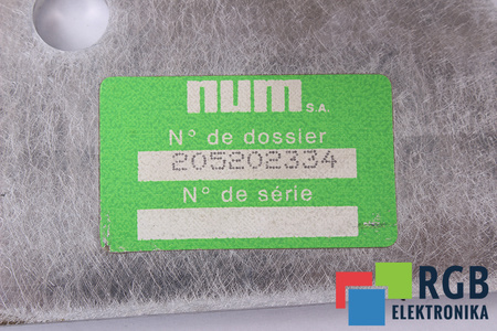 205202334 NUM PARA 760 FRENTE DE LA CAJA