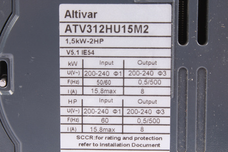 ATV312HU15M2 SCHNEIDER ELECTRIC ALTIVAR