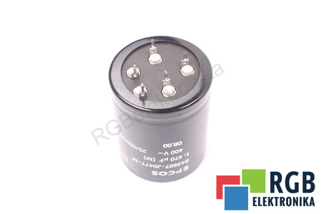 CONDENSADOR B43507-J0477-M EPCOS 470UF, 400VDC