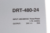 DRT-480-24 MEAN WELL FUENTE DE ALIMENTACIÓN