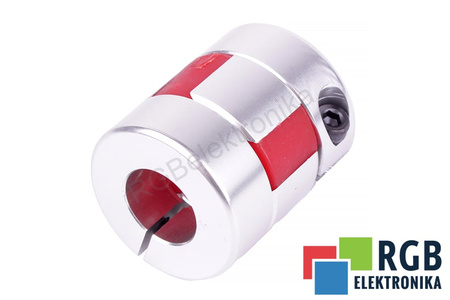 YH10-25-8-12-30 D=25MM D1/D=8/12MM L=30MM ALUMINIUM ACOPLAMIENTO DE MORDAZA FLEXIBLE