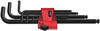 05022086001 WERA 950/9 HEX-PLUS 6 JUEGO DE LLAVES ACODADAS MÉTRICAS, BLACKLASER, 9 PIEZAS