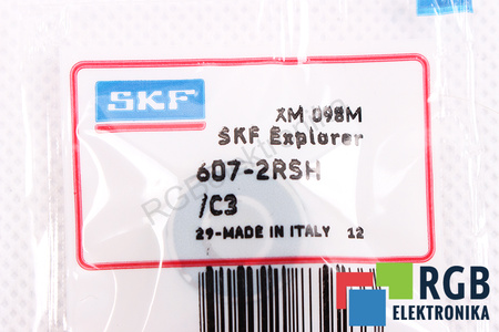 607-2RSH/C3 SKF 85000OBR/MIN, 24000OBR/MIN, 7X19X6 2.34KN, 0.95KN RODAMIENTO