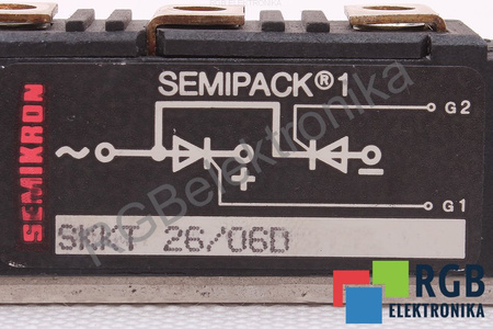 SKKT26/06D SEMIKRON SEMIPACK 1 26A, 600V