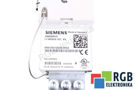 6SN1123-1AA00-0HA2 SIEMENS VERSION A LT-MODUL INT.8A SIMODRIVE 611
