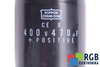 CONDENSADOR 470UF 400V NIPPON CEB