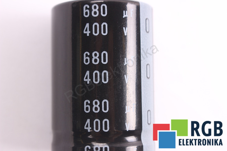 CONDENSADOR B1522PET NICHICON 680UF, 400VDC