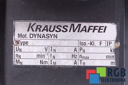 DV5-4-4MBF KRAUSS MAFFEI ESTATOR