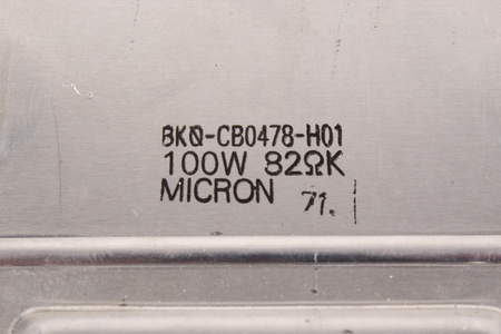 BK0-CB0478-H01 MICRON 82OHM 82OHM, 0.1KW RESISTENCIA DE FRENADO