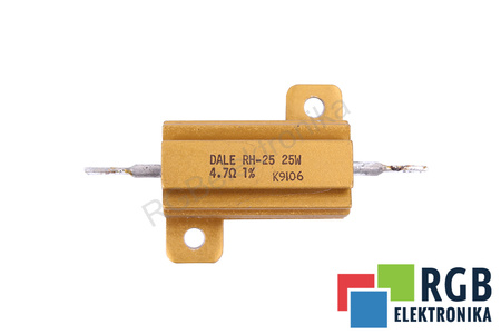 RESISTENCIA RH-25 DALE 4.7 OHM 4.7OHM, 25W