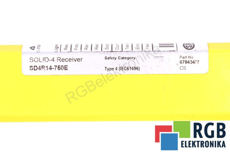 SD4R13-750E LEUZE 67843407 RECEIVER