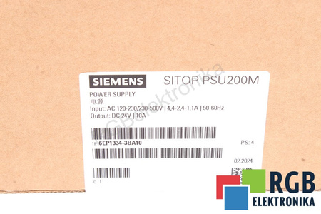 6EP1334-3BA10 SIEMENS SITOP PSU200M