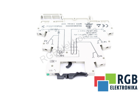 8533640000 WEIDMULLER 24V, 6A RELÉ