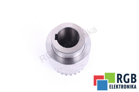 POLEA DENTADA 81X67MM CORREA 29MM EJE 41MM CHAVETERO 12X4MM Z=25